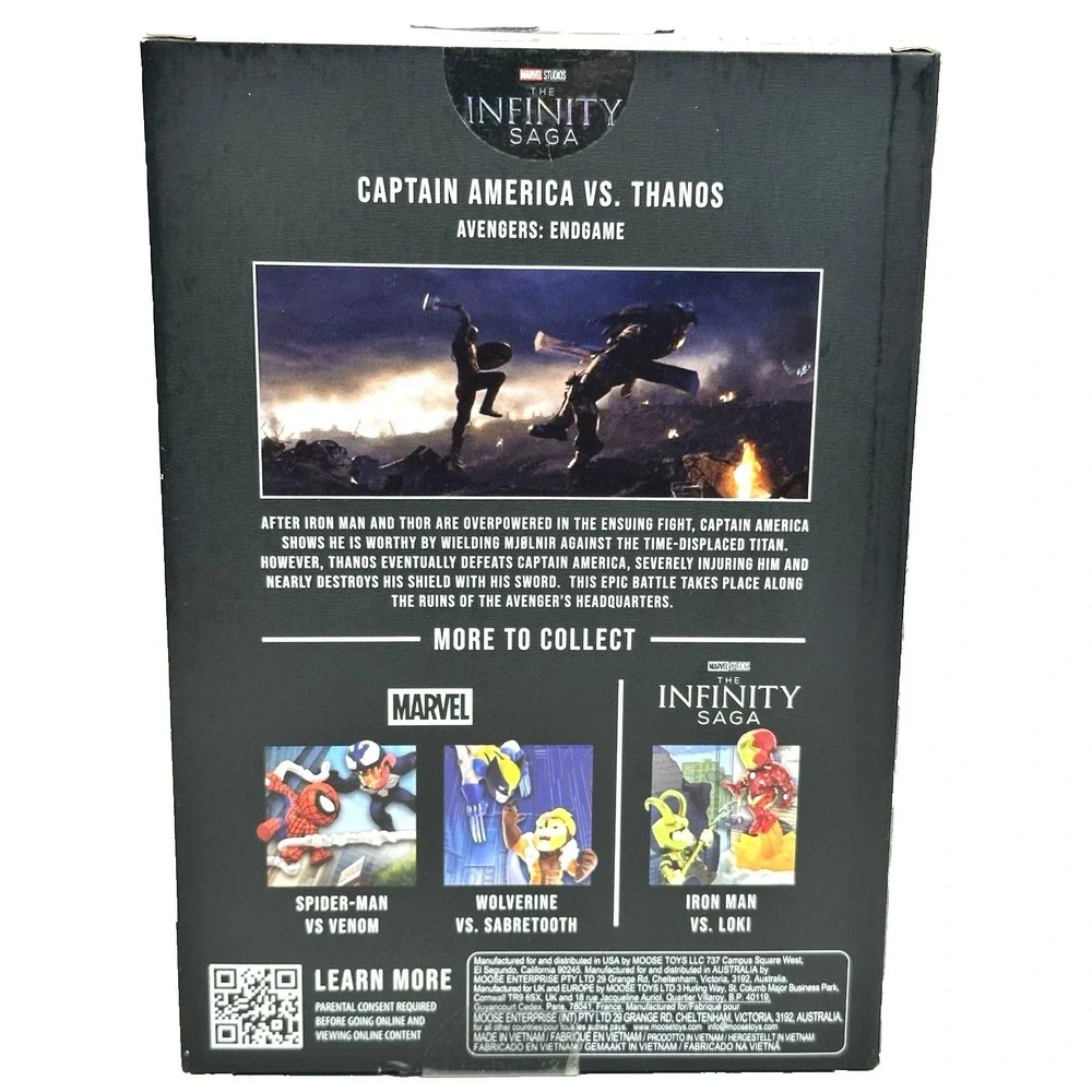 Marvel Fandrop Captain America vs Thanos Infinity Saga Diorama Display MV03